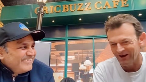 Virender Sehwag mocked Adam Gilchrist