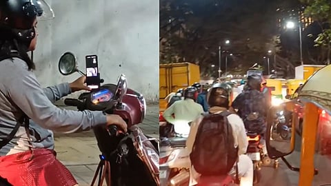 Bengaluru Traffic Block