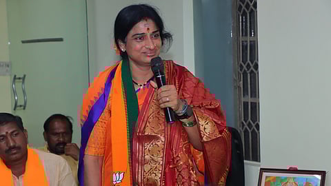 Madhavi Latha, BJP's Hyderabad Candidate 