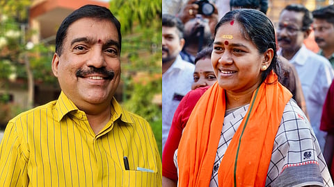 p reghunath, sobha surendran