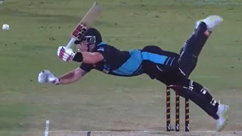 Tim Seifert's flying effort