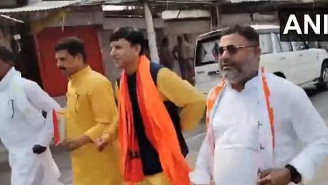 Time Running Out, BJP Candidate Seen Sprinting To File Nomination