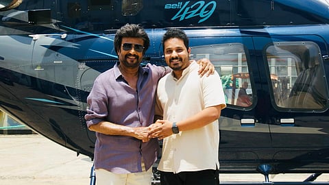 nahas hidayath and rajinikanth