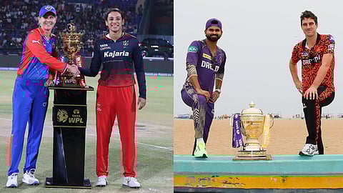 ഐപിഎല്‍ വനിതാ പ്രീമിയര്‍ ലീഗ് കിരീടവുമായി ക്യാപ്റ്റന്‍മാര്‍