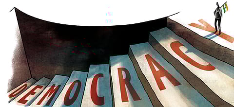 നിലനില്‍പ്പിനായി 
പോരാടുന്ന
പ്രാദേശിക പാര്‍ട്ടികള്‍