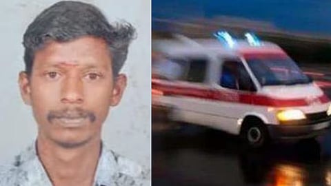 തേന്‍ എടുക്കുന്നതിനിടെ മരത്തില്‍ നിന്ന് വീണ് യുവാവ് മരിച്ചു, മൃതദേഹവുമായി പോയ ആംബുലന്‍സ് മറിഞ്ഞ് നാല് പേര്‍ക്ക് പരിക്ക്