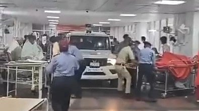 To Arrest Man Who Harassed AIIMS Doctor, Cops Drive Car Into Hospital Ward