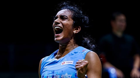 സെമി പ്രവേശം ആഘോഷിക്കുന്ന സിന്ധു