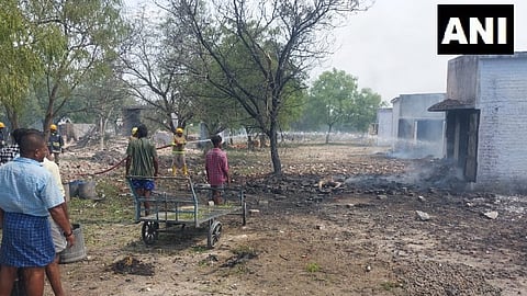 explosion at a firecracker factory near sivakasi