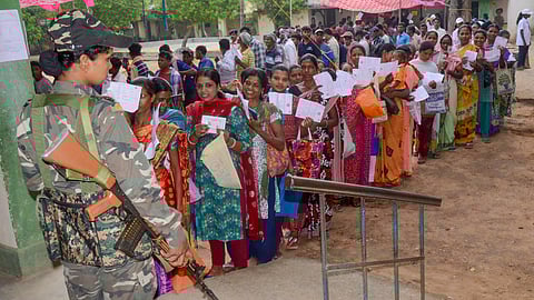 62.9% Polling In 96 Seats Across 9 States, J&K