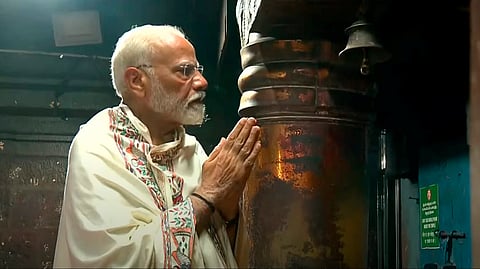 Modi begins meditation