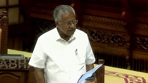 Pinarayi vijayan against congress