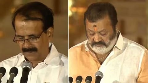 Suresh Gopi, George Kurian 