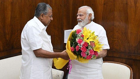pinarayi invited to swearing- in ceremony