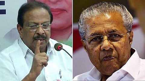 k sudhakaran, pinarayi vijayan