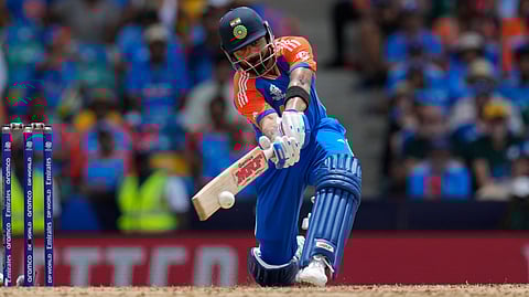 Virat Kohli, Axar Patel lift India