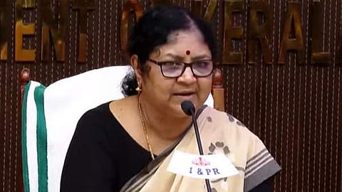 മന്ത്രി ആര്‍ ബിന്ദു 