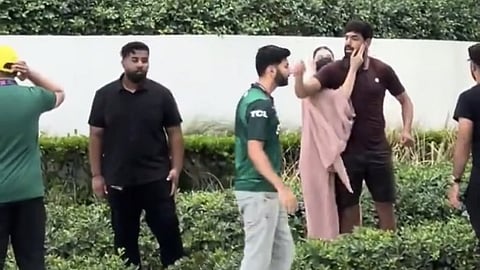 Haris Rauf heated argument 