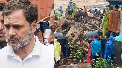 Rahul asks UDF workers to join relief efforts in wayand