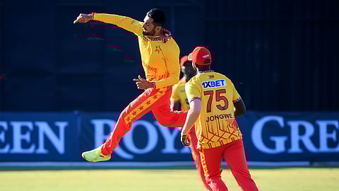 Zimbabwe won by 13 runs against india