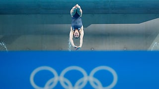 ഒളിംപിക്സ് പോരാട്ടത്തിനായി തയ്യാറെടുക്കുന്ന ബ്രിട്ടന്റെ ​ഗ്രെയ്സ് റീഡ് ഡൈവിങ് പരിശീലനത്തിൽ