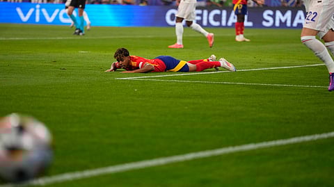 Spain's 16-year-old Lamine Yamal 