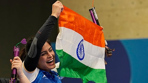 India in medal glory
