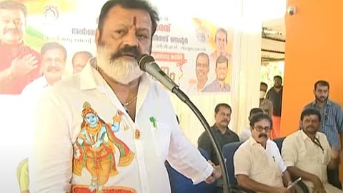 Suresh Gopi and MK Varghese praise each other