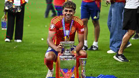 Yamal sets Euro record