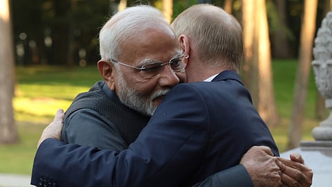 modi and putin