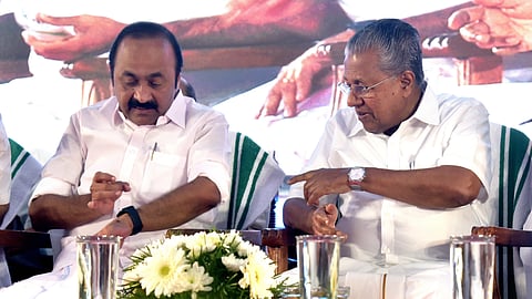 vd satheesan, pinarayi vijayan