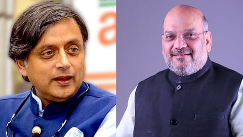  Shashi Tharoor -  Amit Shah