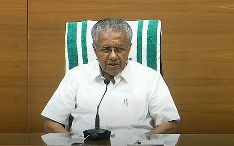 CM Pinarayi Vijayn on media