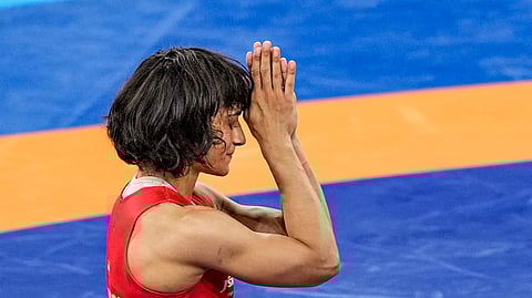 Vinesh Phogat's appeal is still pending