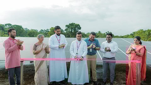 Caritas College of Pharmacy net zero energy campus in Kerala