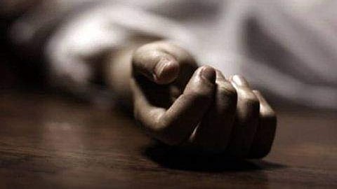 burnt body was found