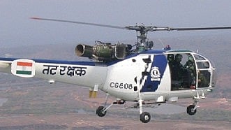 Indian Coast Guard Chopper Makes Emergency Landing In Sea Near Gujarat