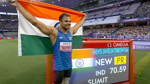 Sumit Antil wins gold