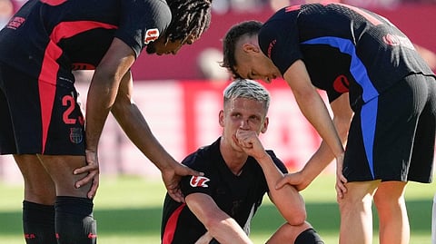 Barcelona suffer massive setback