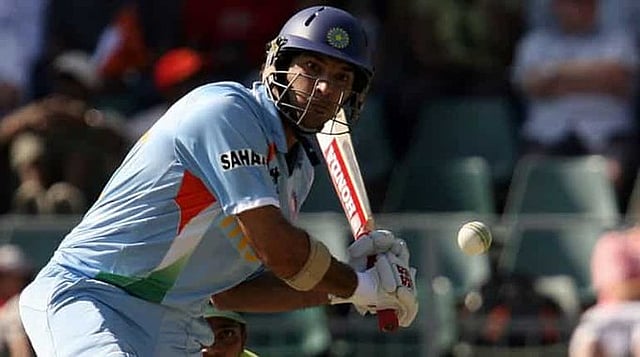 Yuvraj Singh thrashes Stuart Broad for six sixes