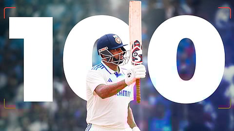  R Ashwin Slams 100 To Put 6-Down India On Top vs Bangladesh