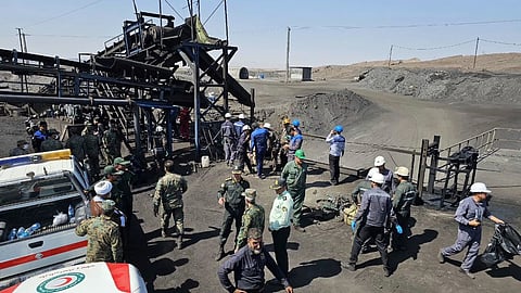 Iran coal mine