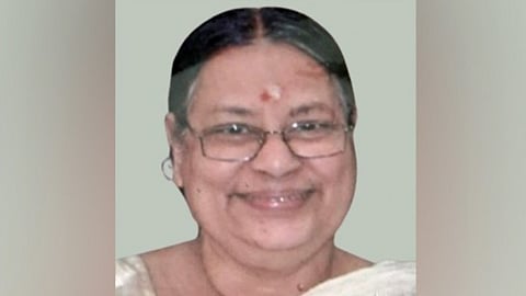 Dr. Sudha Warrier passed away