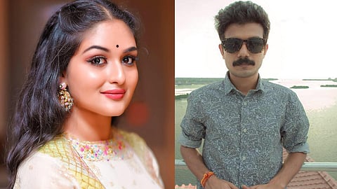 Sreenath Bhasi and Prayaga Martin 