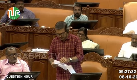 Opposition protests; Warning to four members