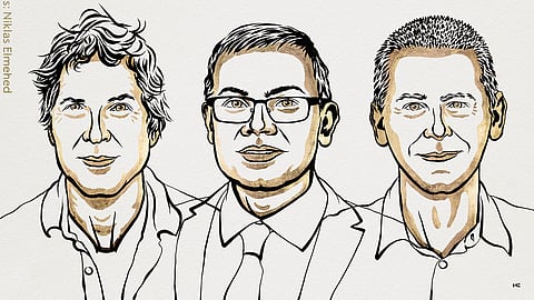 three awarded Nobel Prize in Chemistry