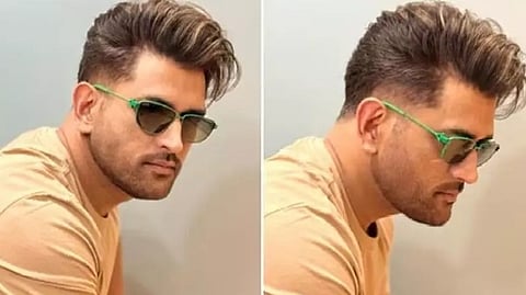 Fans say that Dhoni in a new look and is younger