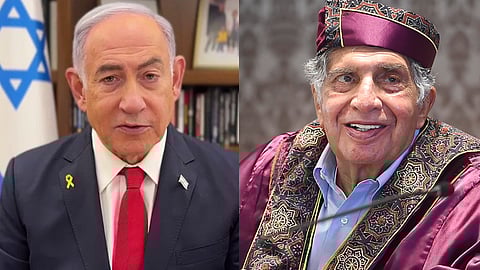 Ratan Tata, Netanyahu
