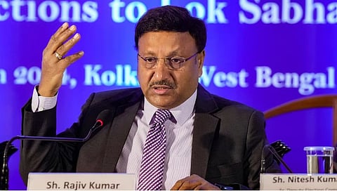 CEC Rajiv Kumar's chopper makes emergency landing in Uttarakhand's Munsyari