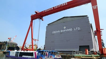 Cochin Shipyard OFS today to sell 5% stake at a floor price of Rs 1,540 per share